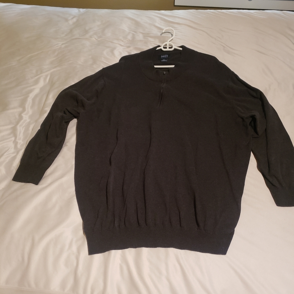 Harbor Bay 4XL 3/4 Zip Sweater